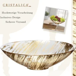 Schalen^Amara Design Schale "Golden Dust" (27cm)