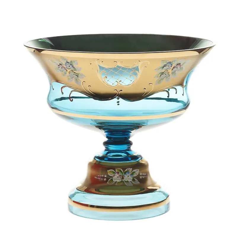 Schalen^Art Glass Schale "Green Queen" (22,5 cm)