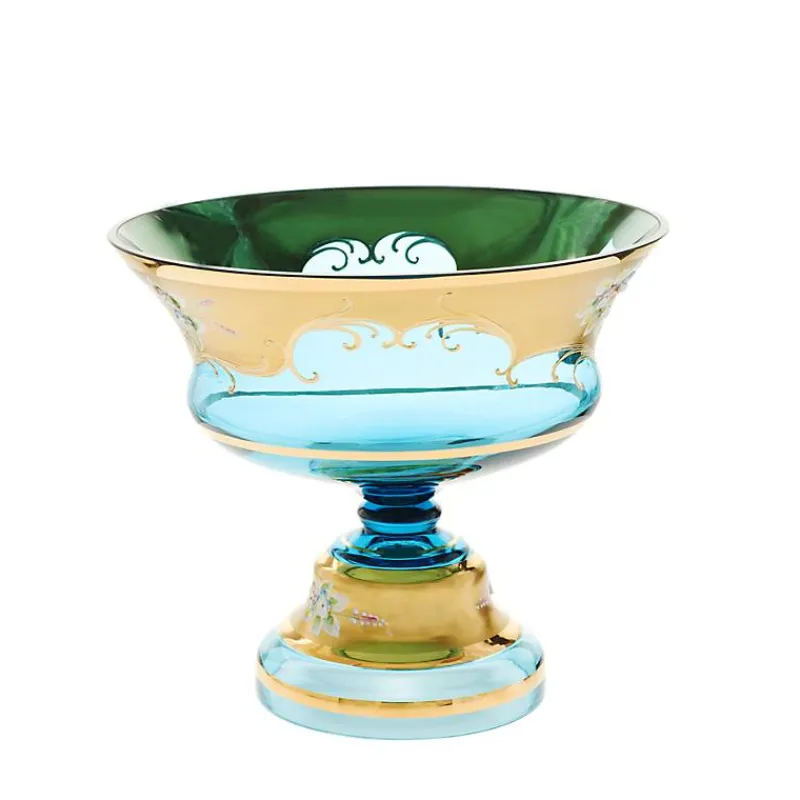 Schalen^Art Glass Schale "Green Queen" (22,5 cm)