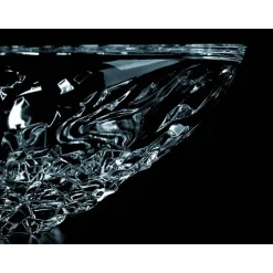 Schalen^German Crystal Schale Katarina Gold 32,5cm, Transparent, aus Bleikristall