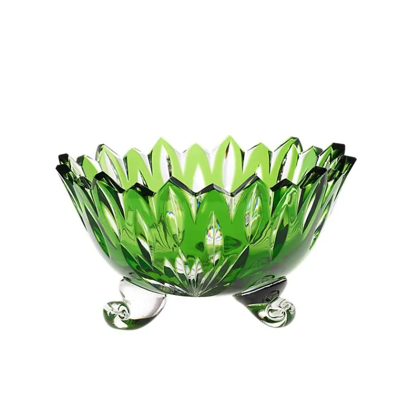 Schalen^Art Glass Schale mit 3Füßen "King" (20,5cm)