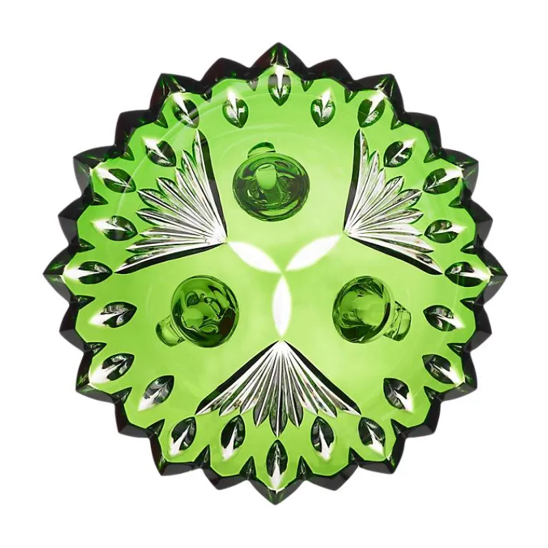 Schalen^Art Glass Schale mit 3Füßen "King" (20,5cm)