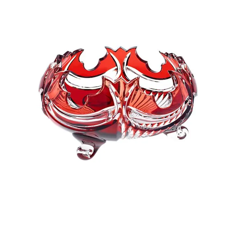 Schalen^Art Glass Schale mit 3Füßen "King" (20cm)