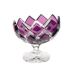 Schalen^Art Glass Schale mit Fuß "King" (20cm)