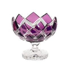 Schalen^Art Glass Schale mit Fuß "King" (20cm)