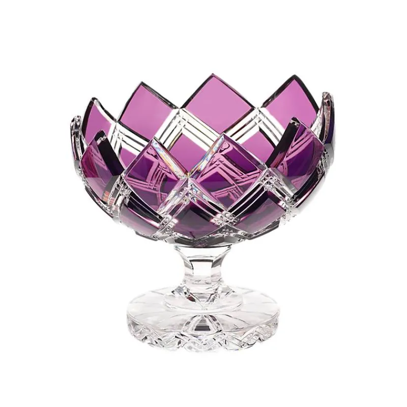 Schalen^Art Glass Schale mit Fuß "King" (20cm)