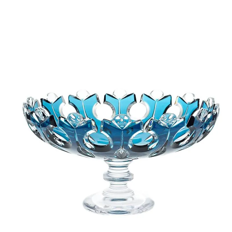 Schalen^Art Glass Schale mit Fuß "King" (30,5cm)