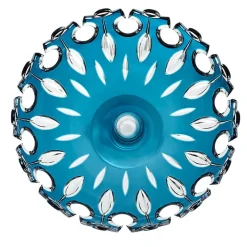 Schalen^Art Glass Schale mit Fuß