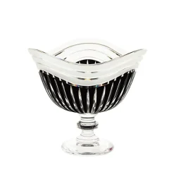 Schalen^Art Glass Schale mit Fuß "King" (24,5cm)