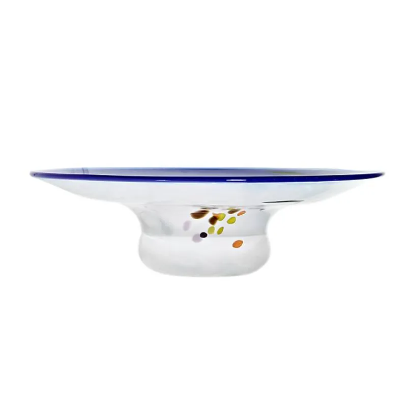 Schalen^Art Glass Schale mit Punkten "Pavel" (25cm)