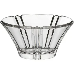 Schalen & Schüsseln^German Crystal Schale Nadine 16cm, Transparent, aus Bleikristall