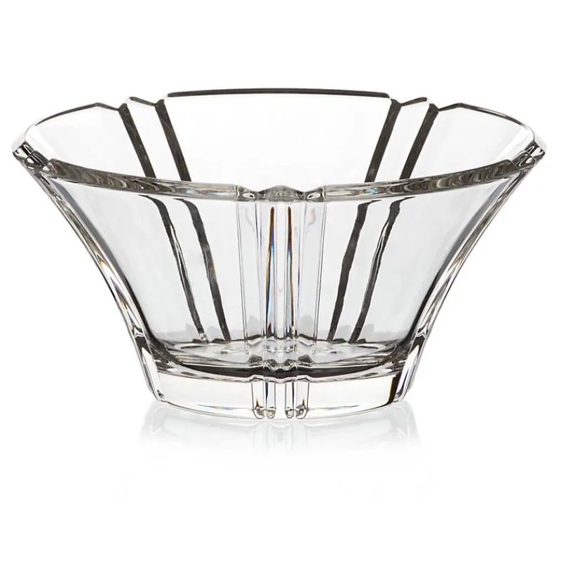 Schalen & Schüsseln^German Crystal Schale Nadine 21,5cm, Transparent, aus Bleikristall