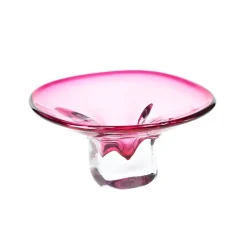 Schalen^Art Glass Schale rubin "Pavel" (14,5cm)