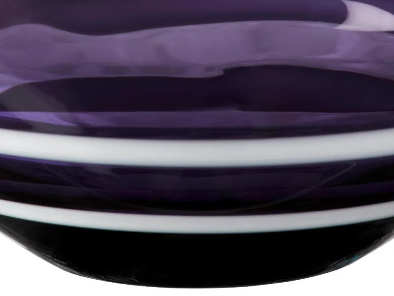 Dessertschalen^Cristalica Schale Two Rings "Colori" 2er Set (12,5cm)