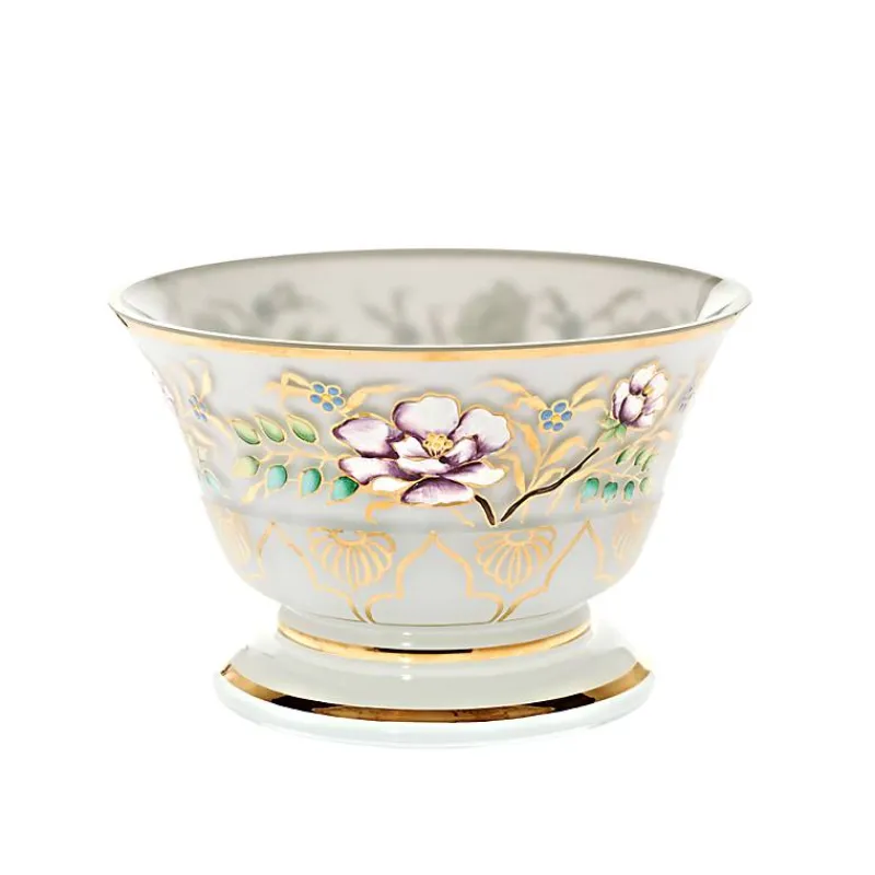 Schalen^Art Glass Schale White Queen 12,5 cm, Multicolor, aus Glas