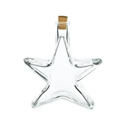 Flaschen|Weihnachten^Fan Unikate Schmuckflasche "Stern" (200ml)