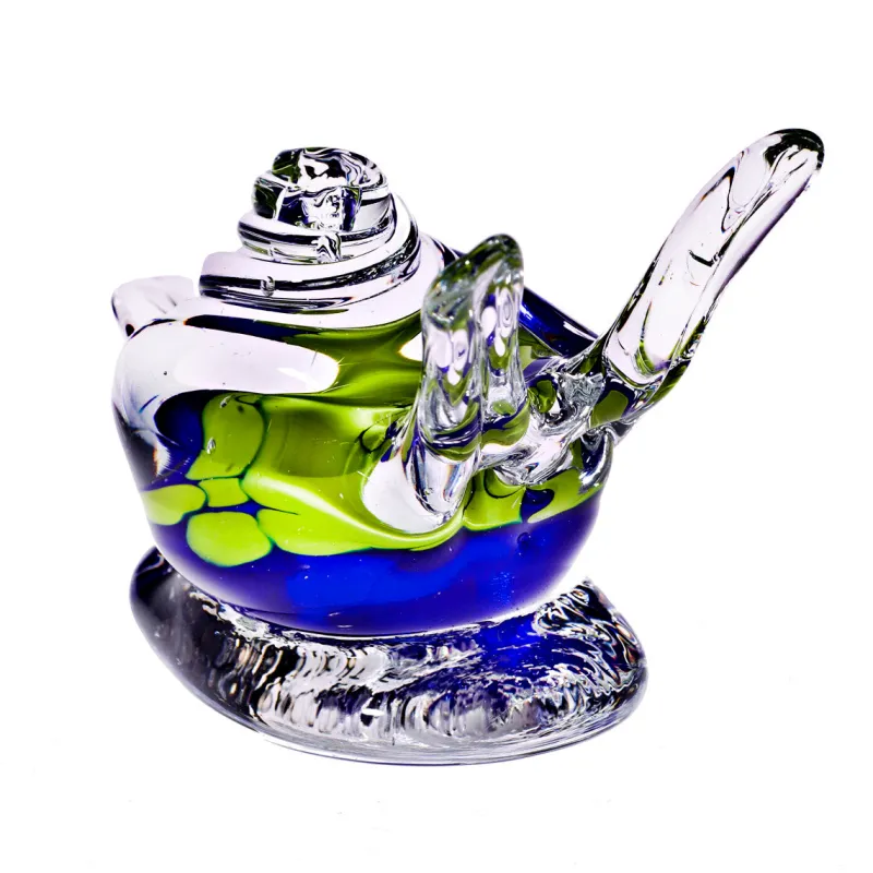 Tiere & Figuren^Art Glass Schnecke Tierwelt (8cm)