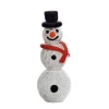 Tiere & Figuren|Weihnachten^Art Glass Schneemann Meltin Gartenflair 22 cm mit Stab
