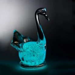Tiere & Figuren^Art Glass Schwan Glow (10-11cm