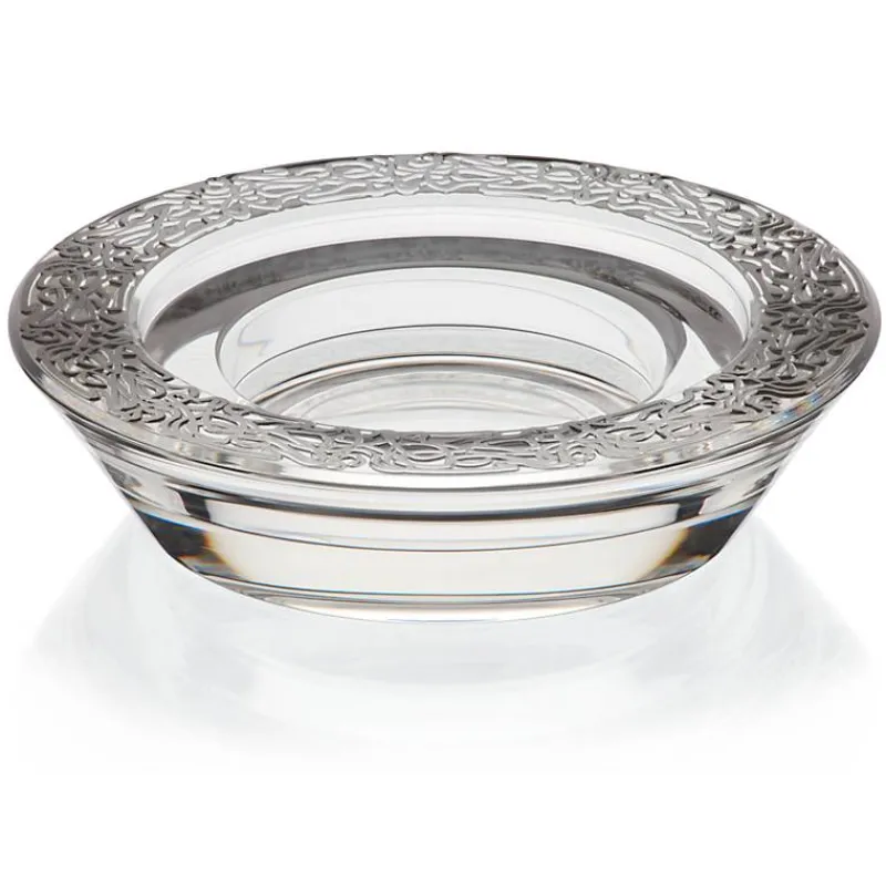 Kerzenhalter^German Crystal Schwerer Kerzenhalter Kerzenständer Stumpenkerzenhalter 15,5 cm Bleikristall Glas