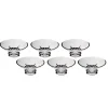 Badezimmer^Cristalica Seifenschale aus Bleikristll 6er Set (12cm)