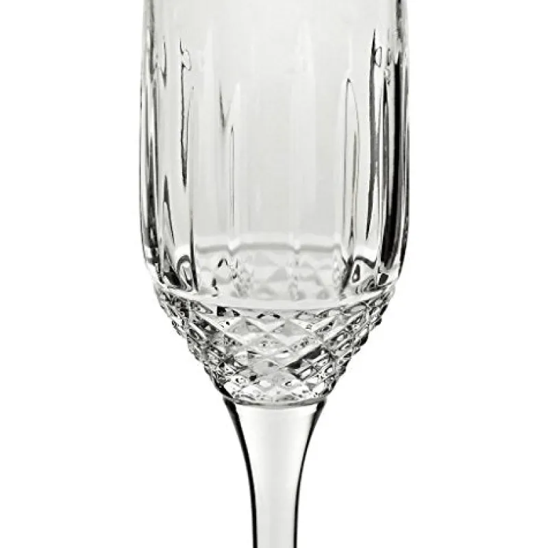 Sektgläser^Cristalica Sektglas Rhombus 180 ml transparent Glas Bleikristall