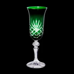 Sektgläser|Farbige Gläser^Cristalica Sektglas Champagnerglas Laura Handgeschliffen 150ml