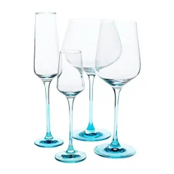 Sektgläser^Cristalica Sektglas Charisma Colour 150ml blau