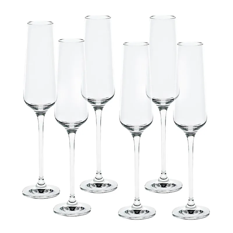 Einweihung|Gläserset^Cristalica Sektglas Charisma 6er-Set 150ml