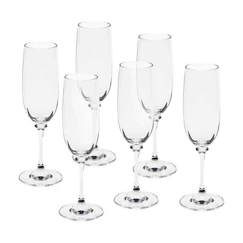 Gläserset^Cristalica Sektglas Condor Optik 6er-Set