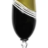 Farbige Gläser|Sektgläser^Cristalica Kingdom Sektglas Gold and Black 170 ml