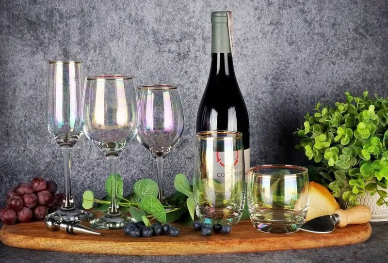 Hochzeit|Hochzeit^Cristalica Sektglas Golden Pearl 220ml