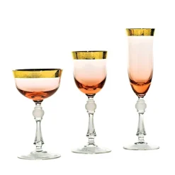 Sektgläser|Farbige Gläser^Art Glass Sektglas "Jessie Light" (200ml)