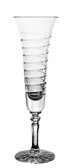 Jubiläum|Sektgläser^Cristalica Kingdom Sektglas Spirale 140ml