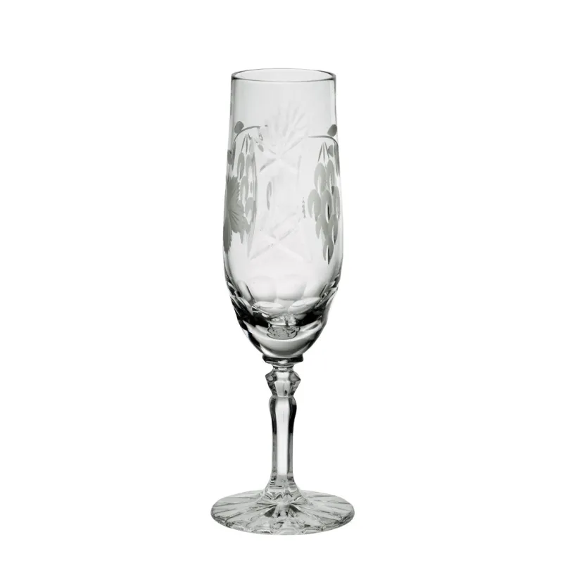 Sektgläser^Cristalica Sektglas Traube 170 ml Sekttulpe Champagnerglas Bleikristallglas klar