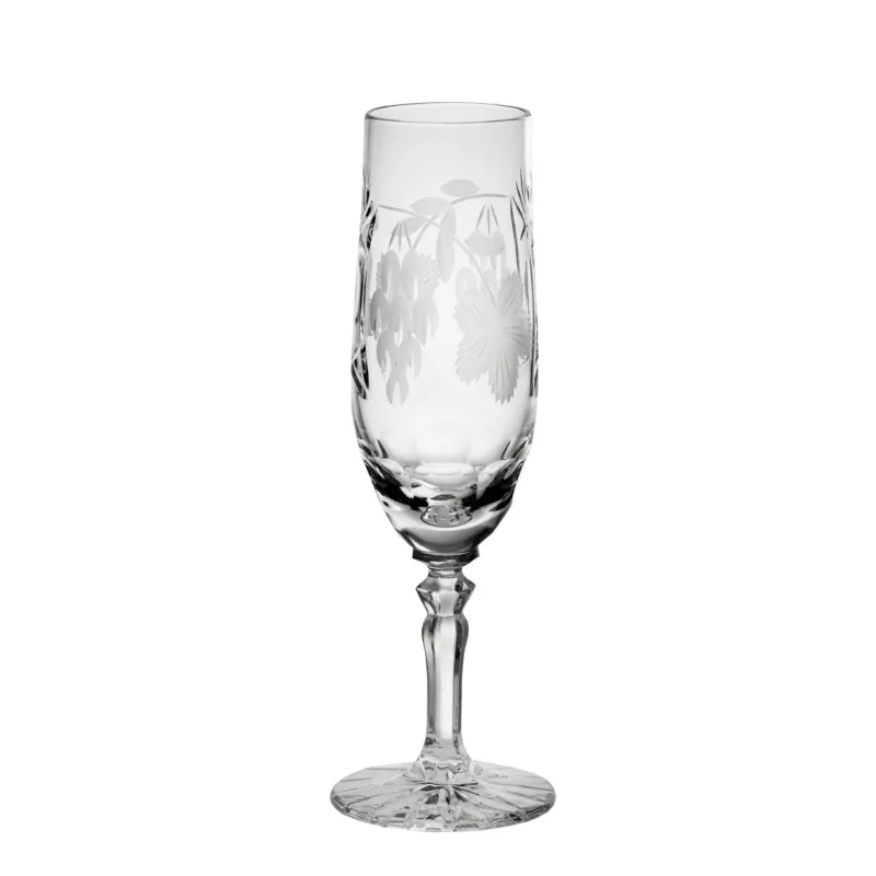 Sektgläser^Cristalica Sektglas Traube 170 ml Sekttulpe Champagnerglas Bleikristallglas klar