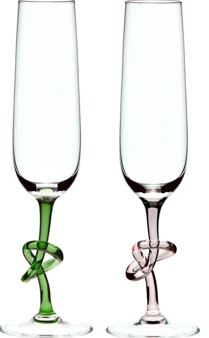 Hochzeit|Hochzeit^Glaswaren sonstige Sektglas Wine Tie Rosaline (240ml)