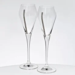 Sektgläser^Cristalica Sektkelch City Diamonds 2er-Set