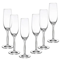 Gläserset^Cristalica Sektkelch Corsica 6er-Set 190ml