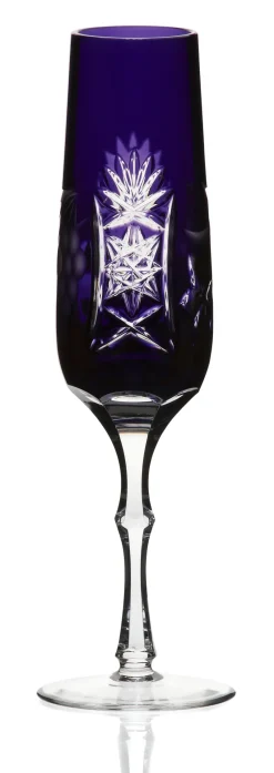 Sektgläser|Farbige Gläser^Cristalica Sektkelch 130ml violett