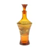 Karaffe & Dekanter^Art Glass Servierflasche mit Verschluss Art Queen, Gold, aus Glas