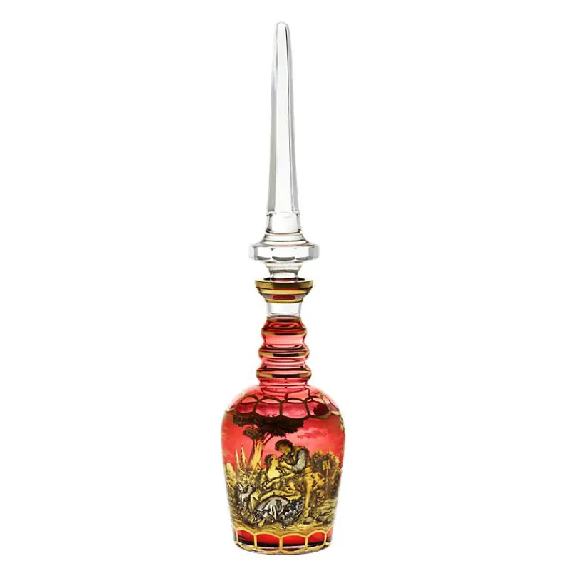 Karaffe & Dekanter^Art Glass Servierflasche "Red Queen" (50cm)