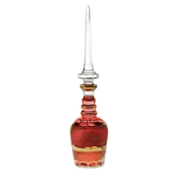 Karaffe & Dekanter^Art Glass Servierflasche "Red Queen" (50cm)