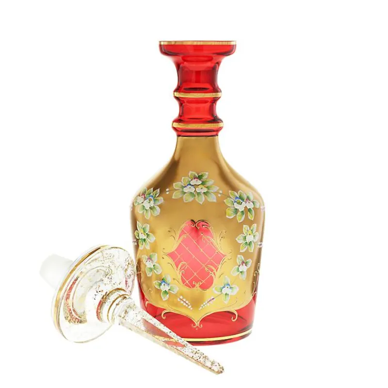 Karaffe & Dekanter^Art Glass Servierflasche "White Queen" (63 cm)