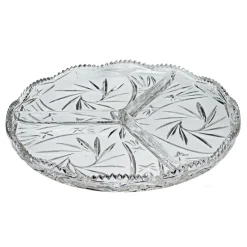 Teller & Platten^Cristalica Servierteller Schleuderstern 31,5 cm