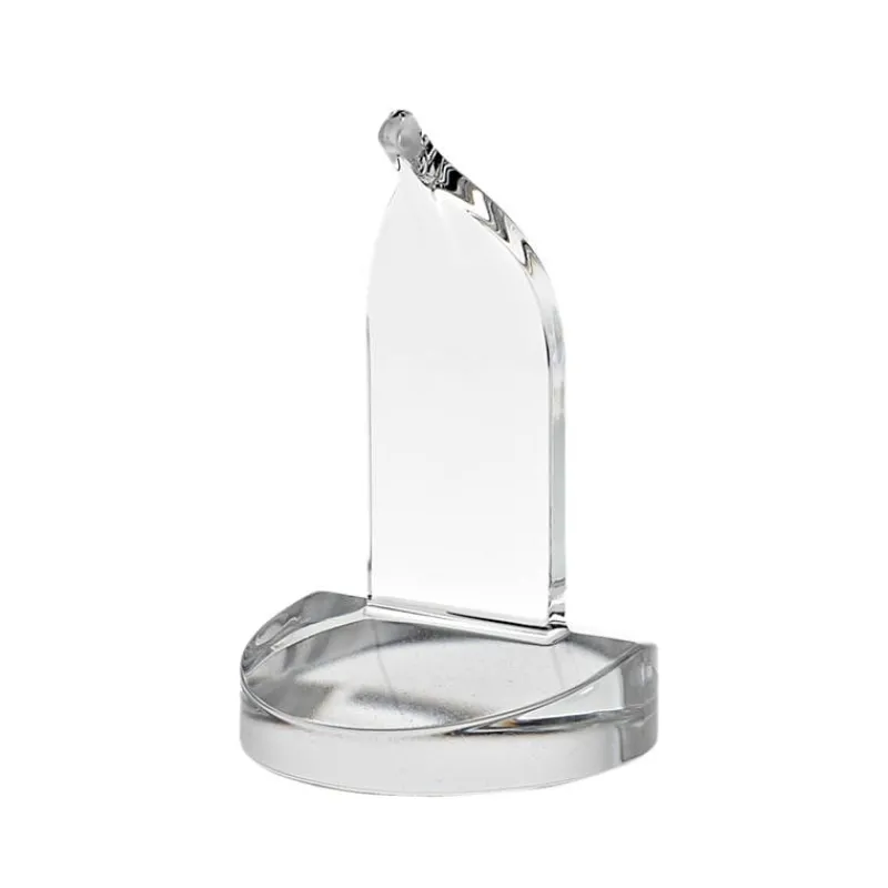 Pokal & Glasblock^Cristalica Skispitze mit Sockel