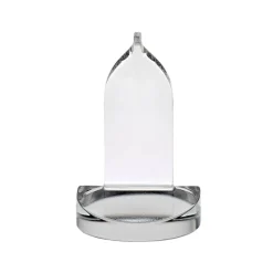 Pokal & Glasblock^Cristalica Skispitze mit Sockel