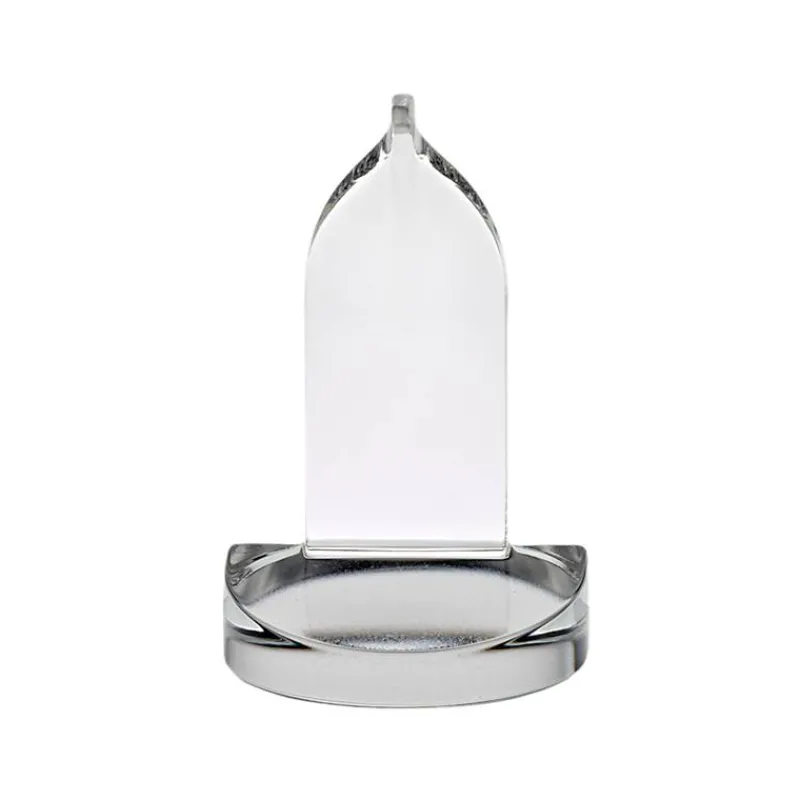 Pokal & Glasblock^Cristalica Skispitze mit Sockel