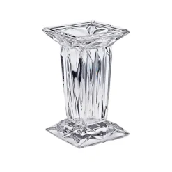 Kerzenhalter^German Crystal Stumpenkerzenhalter "Gazebo" (18cm)