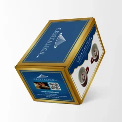 Kaffee & Teeservice|Weihnachten^Cristalica Tasse mit Figur, Keramik Becher mit Henkel, Rot/Weiß